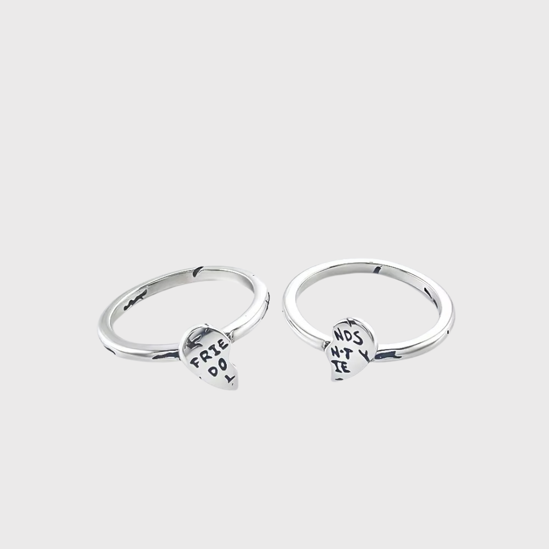 Anillos Friends don´t lie